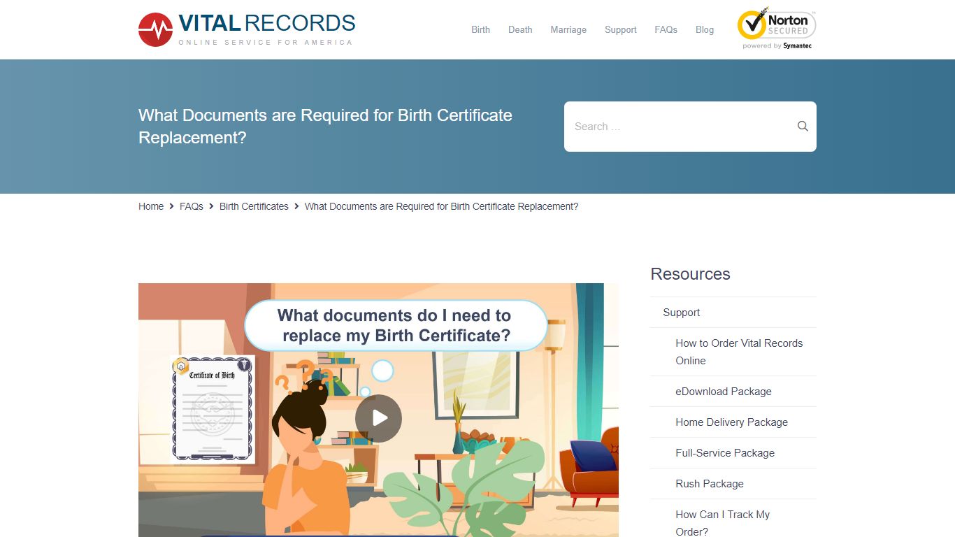 What Documents are Required for Birth Certificate Replacement?